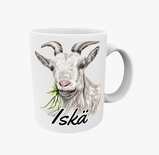 Iskä / Vuohi -Muki