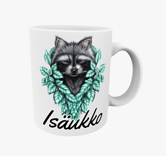 Isäukko / Pesukarhu -Muki